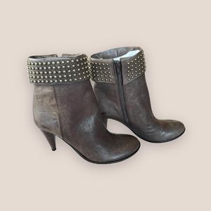 New Bernardo M42 Leather Ankle Boots SZ 6.5M